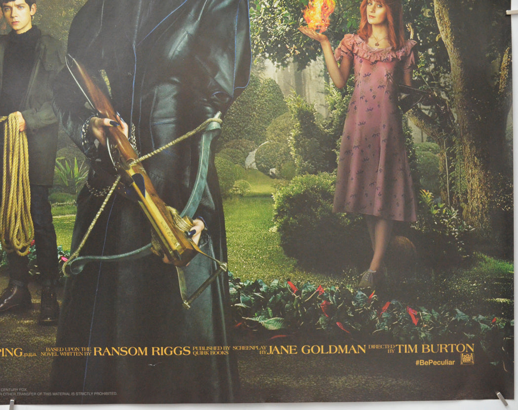 Miss Peregrine's Home For Peculiar Children (Bottom Right) Cinema Quad Movie Poster 