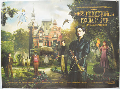 Miss Peregrine's Home For Peculiar Children - Original Quad Poster - Film Poster - Movie Poster