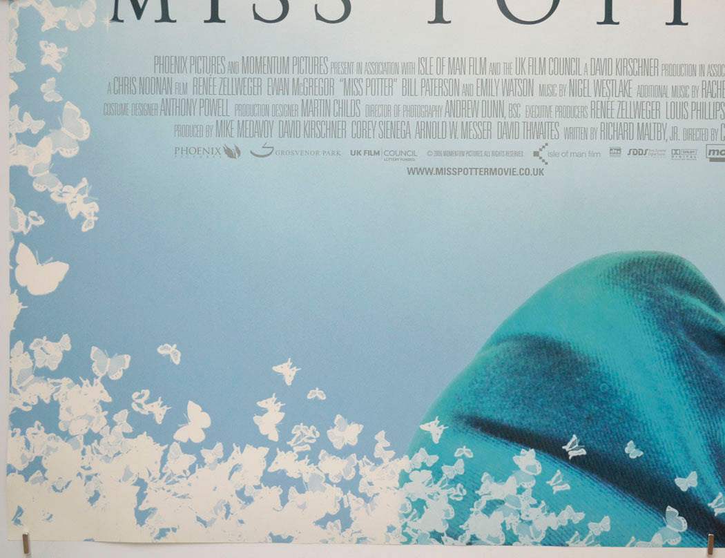 MISS POTTER (Bottom Left) Cinema Quad Movie Poster 