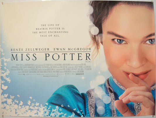 Miss Potter Original Quad Poster - Film Poster - Movie Poster  