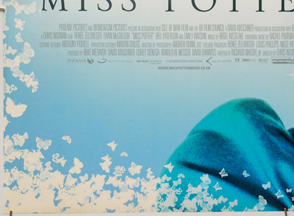 Miss Potter (Bottom Left) Cinema Quad Movie Poster 
