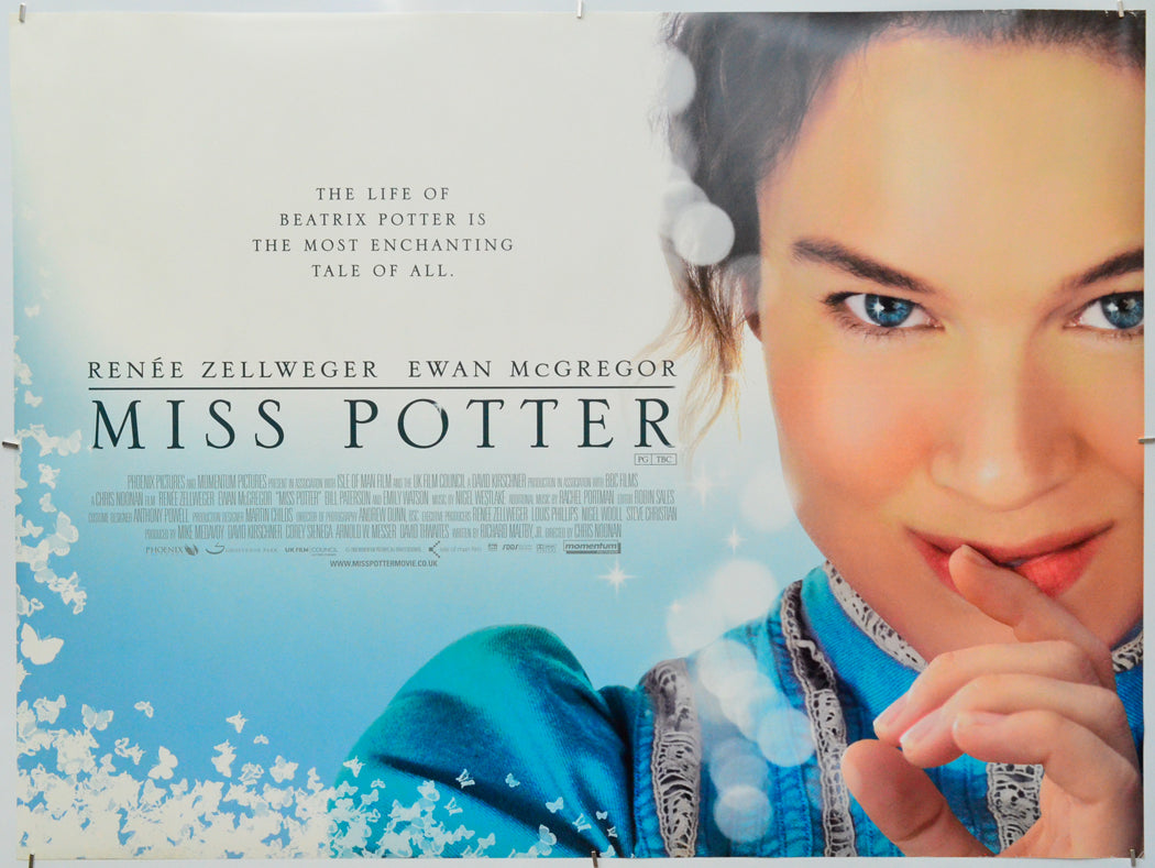 Miss Potter - Original Quad Poster - Film Poster - Movie Poster