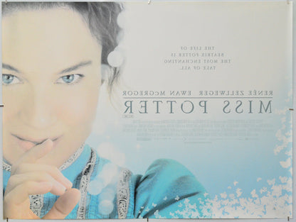 Miss Potter (Back) Cinema Quad Movie Poster 