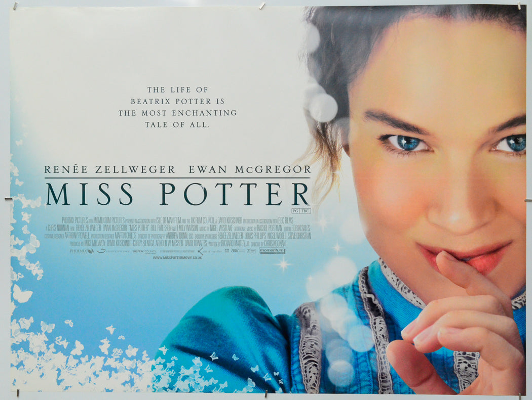 Miss Potter - Original Quad Poster - Film Poster - Movie Poster