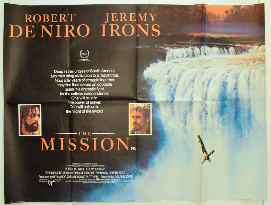 The Mission Original British Quad Poster - Film Poster - Movie Poster 