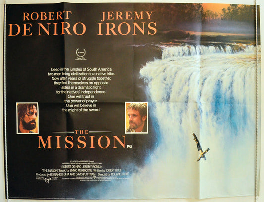 The Mission Original British Quad Poster - Film Poster - Movie Poster 