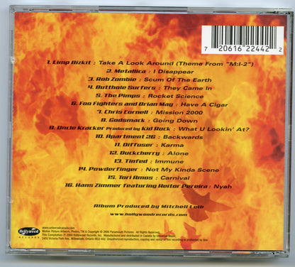 MISSION IMPOSSIBLE 2 Original CD Soundtrack (back) 