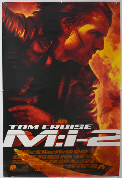 Mission Impossible 2   Original One Sheet Poster - Film Poster - Movie Poster