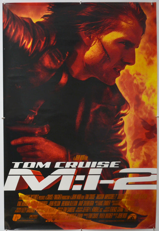 Mission Impossible 2   Original One Sheet Poster - Film Poster - Movie Poster