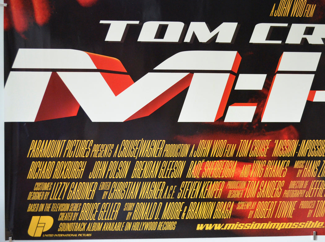 MISSION IMPOSSIBLE 2 (Bottom Left) Cinema Quad Movie Poster 