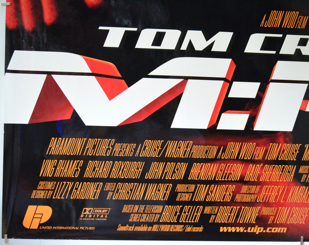 MISSION IMPOSSIBLE 2 (Bottom Left) Cinema Quad Movie Poster 