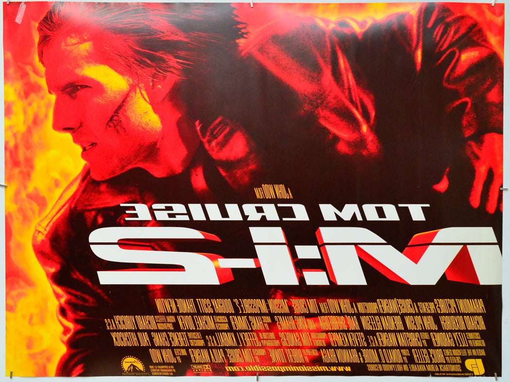 Mission Impossible 2 (Back) Cinema Quad Movie Poster 