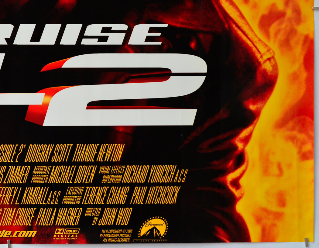 Mission Impossible 2 (Bottom Right) Cinema Quad Movie Poster 