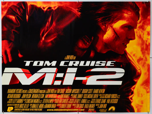 Mission Impossible 2 - Original Quad Poster - Film Poster - Movie Poster
