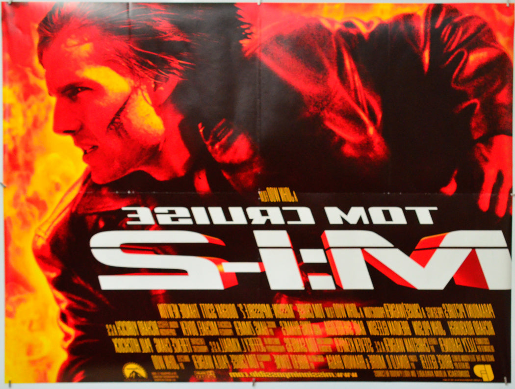 Mission Impossible 2 (Back) Cinema Quad Movie Poster 