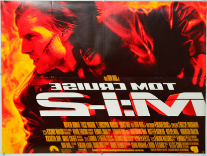 Mission Impossible 2 (Back) Cinema Quad Movie Poster 