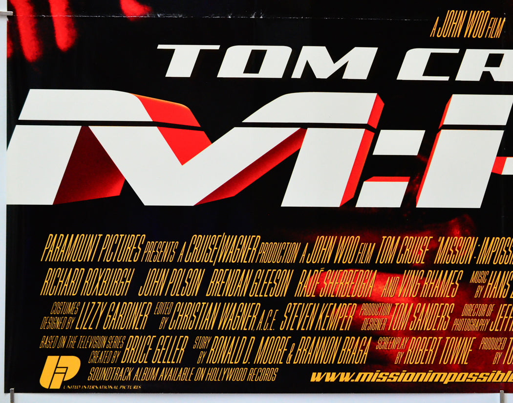 Mission Impossible 2 (Bottom Left) Cinema Quad Movie Poster 