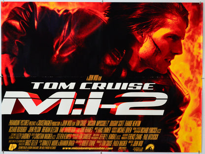 Mission Impossible 2 - Original Quad Poster - Film Poster - Movie Poster