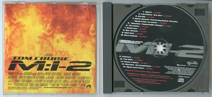 MISSION IMPOSSIBLE 2 - THE SCORE Original CD Soundtrack (Inside) 