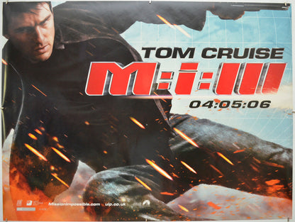 Mission Impossible 3 (Teaser Design 2)Original Quad Poster - Film Poster - Movie Poster