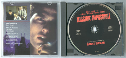 MISSION IMPOSSIBLE Original CD Soundtrack (Inside) 