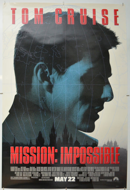 Mission Impossible Original One Sheet Poster - Film Poster - Movie Poster