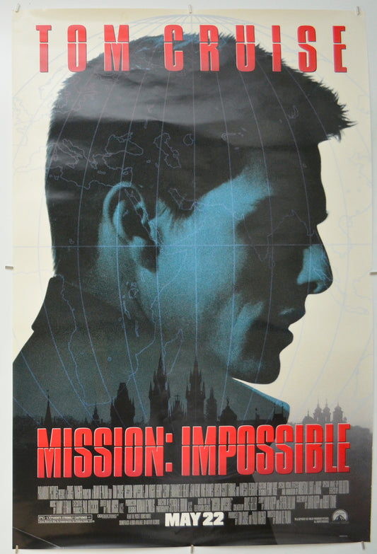 Mission Impossible Original One Sheet Poster - Film Poster - Movie Poster