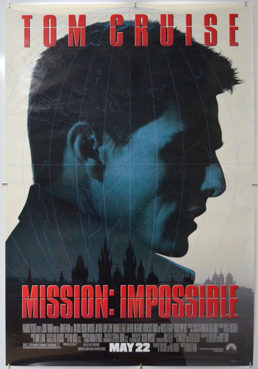 Mission Impossible Original One Sheet Poster - Film Poster - Movie Poster