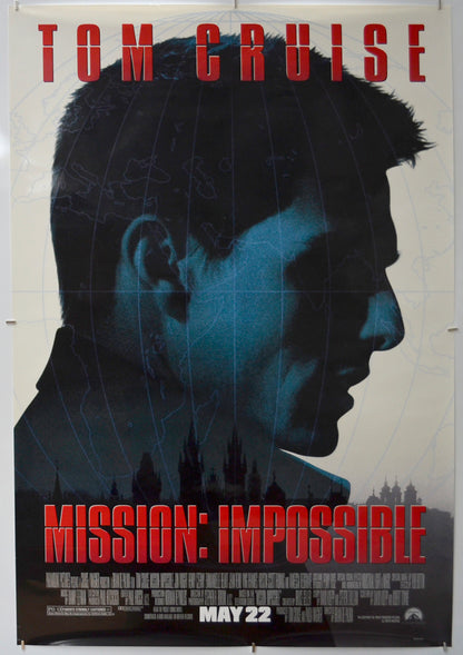 Mission Impossible Original One Sheet Poster - Film Poster - Movie Poster