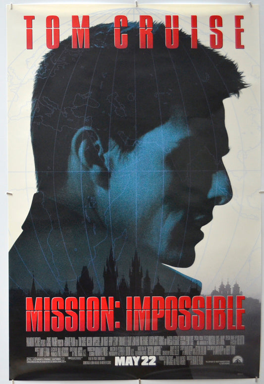 Mission Impossible Original One Sheet Poster - Film Poster - Movie Poster