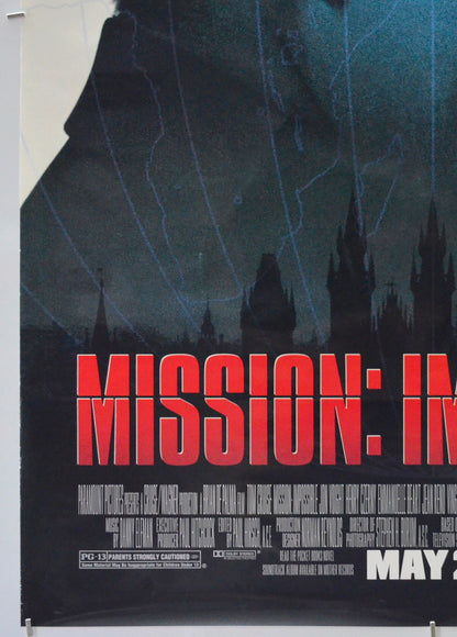 MISSION IMPOSSIBLE (Bottom Left) Cinema One Sheet Movie Poster 