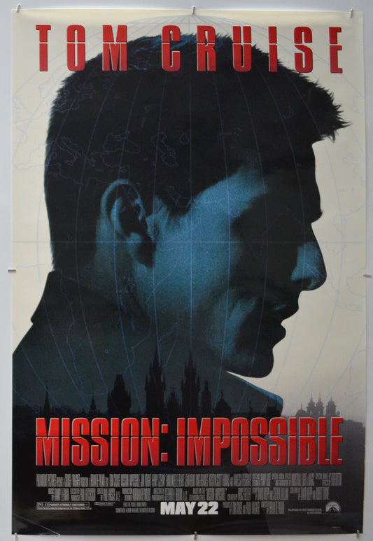 Mission Impossible Original One Sheet Poster - Film Poster - Movie Poster