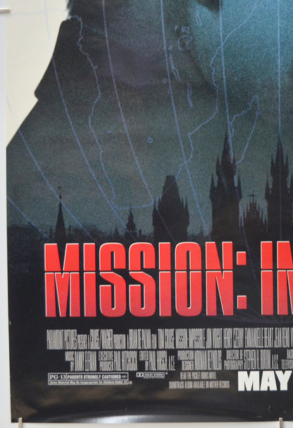 MISSION IMPOSSIBLE (Bottom Left) Cinema One Sheet Movie Poster 