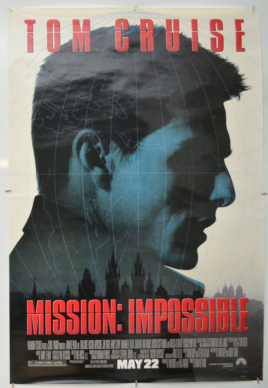 Mission Impossible Original One Sheet Poster - Film Poster - Movie Poster