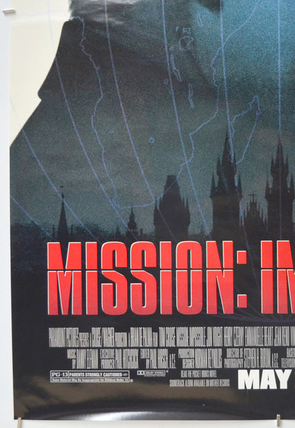 MISSION IMPOSSIBLE (Bottom Left) Cinema One Sheet Movie Poster 