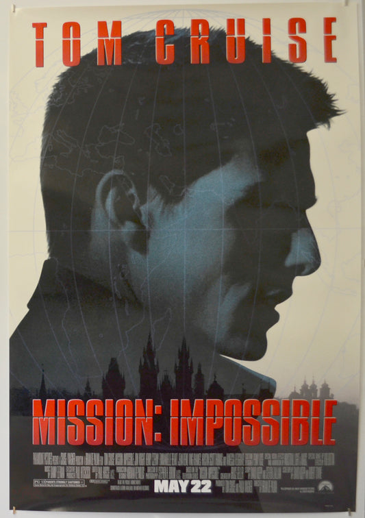 Mission Impossible  Original One Sheet Poster - Film Poster - Movie Poster