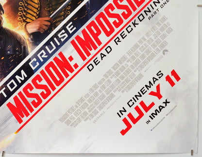 Mission: Impossible Dead Reckoning Part One (Bottom Right) Cinema Quad Movie Poster 