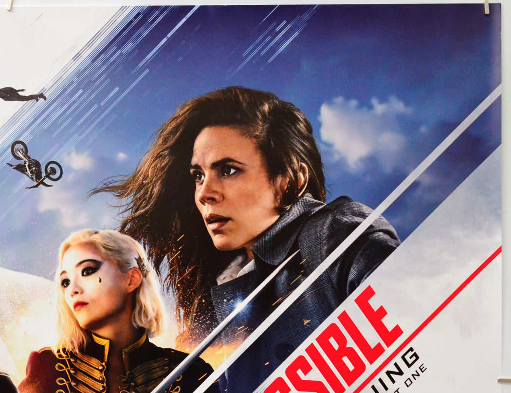 Mission: Impossible Dead Reckoning Part One (Top Right) Cinema Quad Movie Poster 