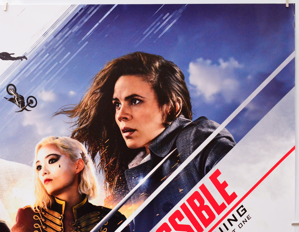 Mission: Impossible Dead Reckoning Part One (Top Right) Cinema Quad Movie Poster 