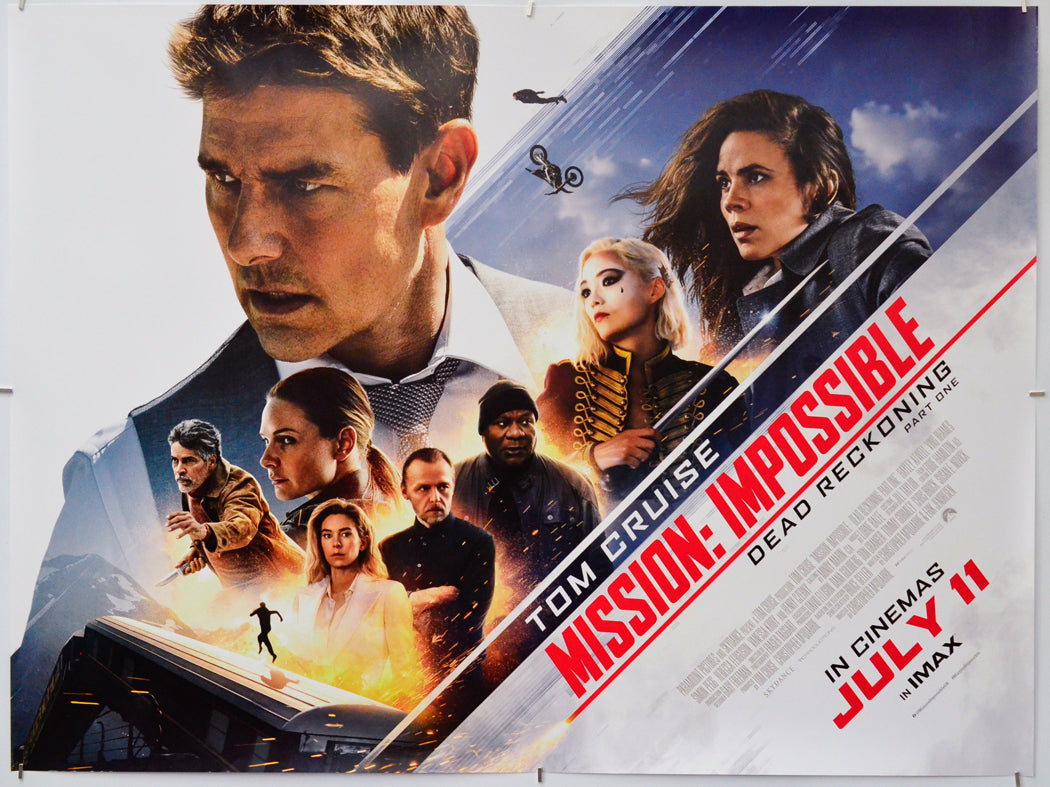Mission: Impossible Dead Reckoning Part One - Original Quad Poster - Film Poster - Movie Poster