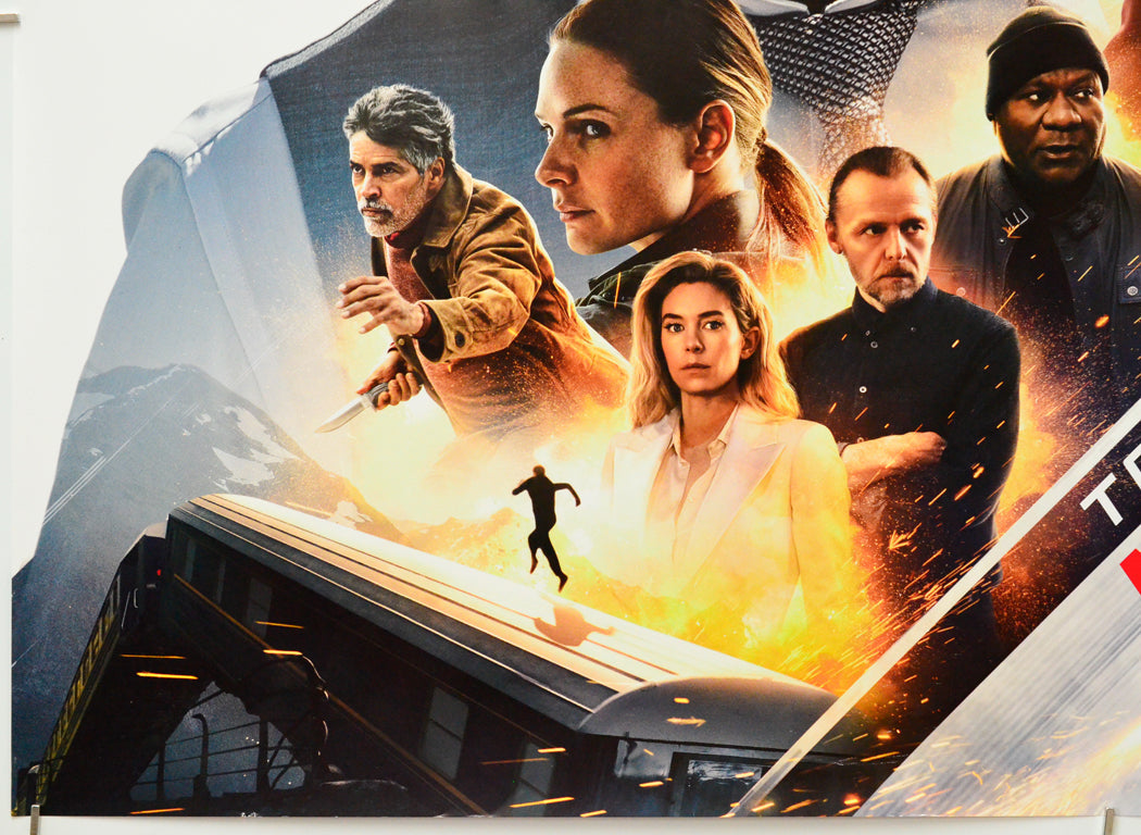 Mission: Impossible Dead Reckoning Part One (Bottom Left) Cinema Quad Movie Poster 