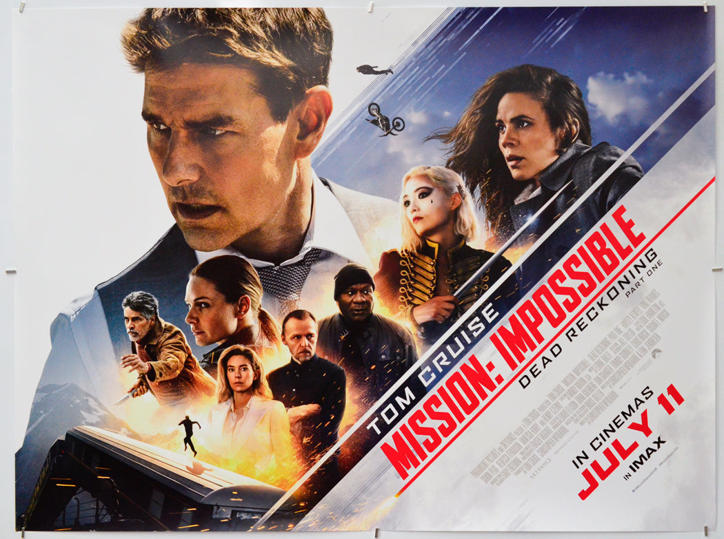 Mission: Impossible Dead Reckoning Part One - Original Quad Poster - Film Poster - Movie Poster