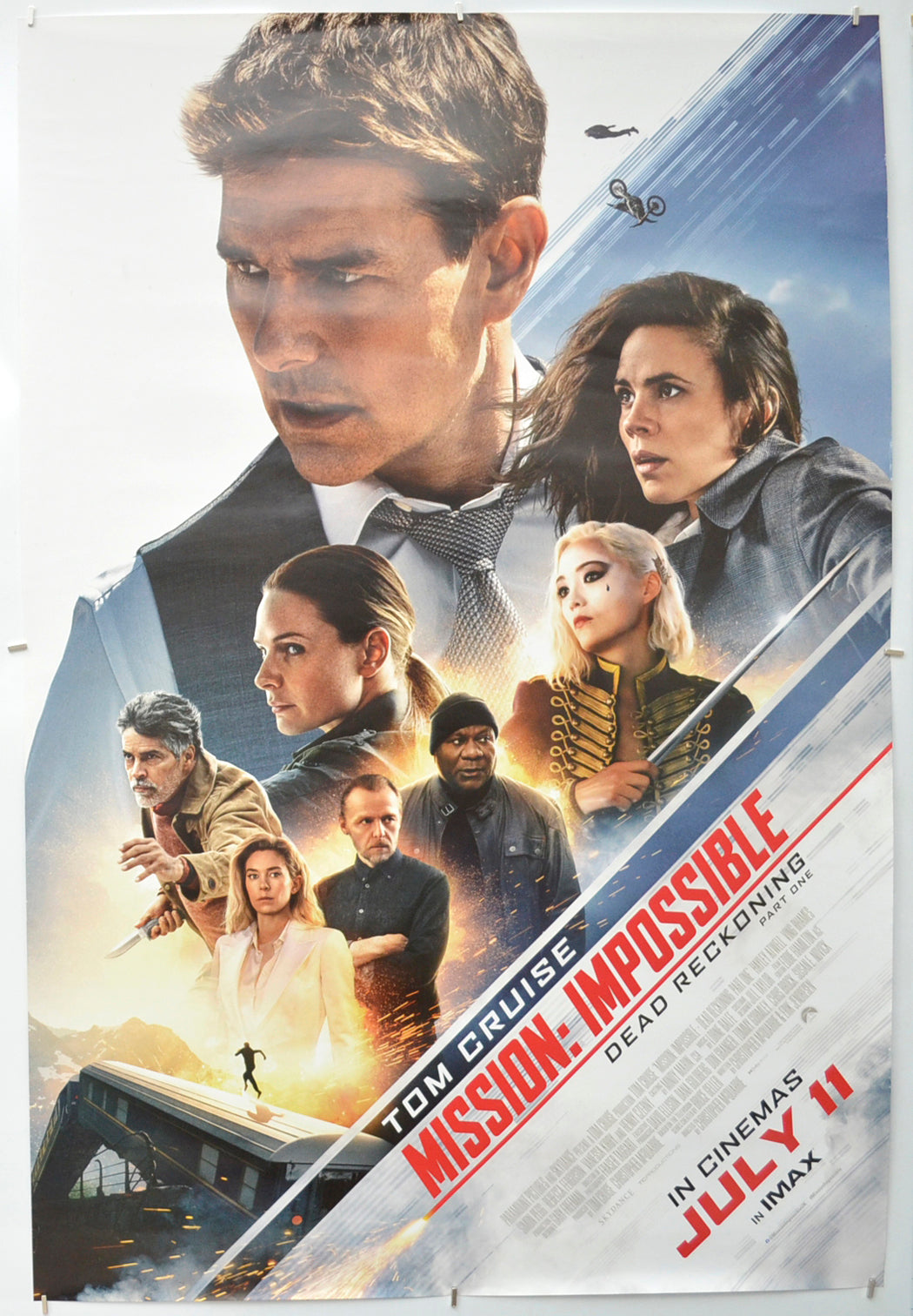 Mission: Impossible Dead Reckoning Part One Original One Sheet Poster - Film Poster - Movie Poster