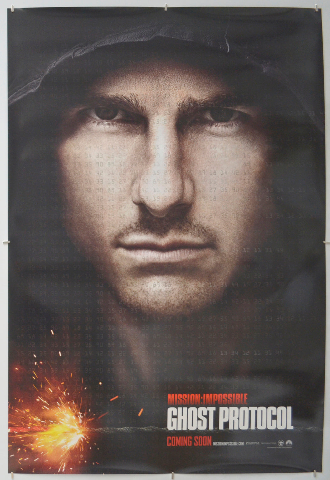 Mission Impossible: Ghost Protocol - Original One Sheet Poster - Film Poster - Movie Poster 