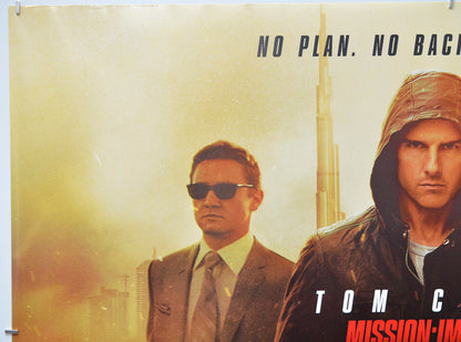 Mission Impossible - Ghost Protocol (Top Left) Cinema Quad Movie Poster 