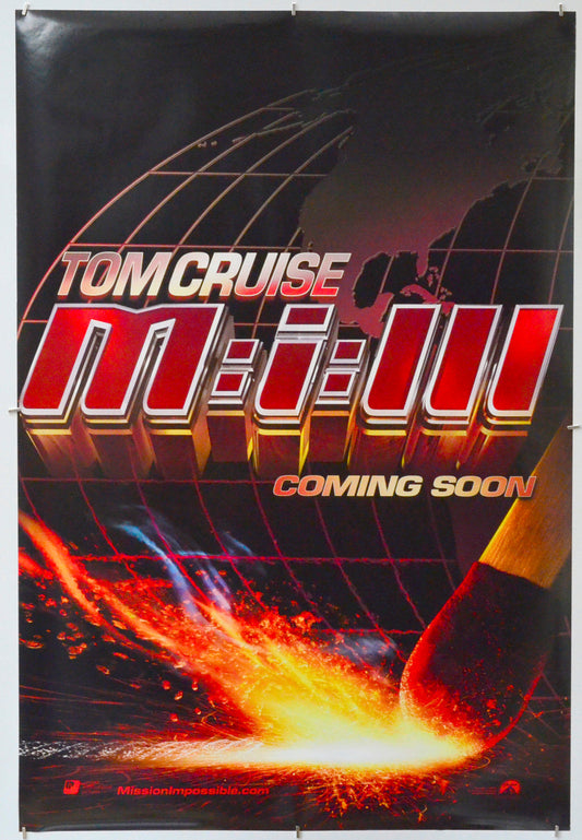 Mission Impossible III - Original One Sheet Poster - Film Poster - Movie Poster 