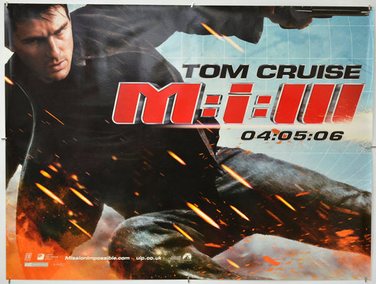 Mission Impossible III - Original Quad Poster - Film Poster - Movie Poster