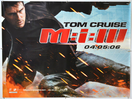 Mission Impossible III - Original Quad Poster - Film Poster - Movie Poster