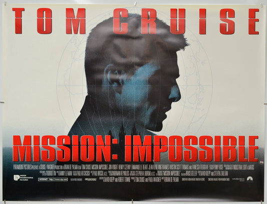 Mission Impossible - Original Quad Poster - Film Poster - Movie Poster