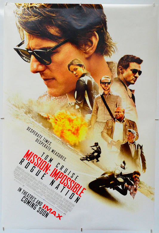 Mission Impossible : Rogue Nation - Original One Sheet Poster - Film Poster - Movie Poster 